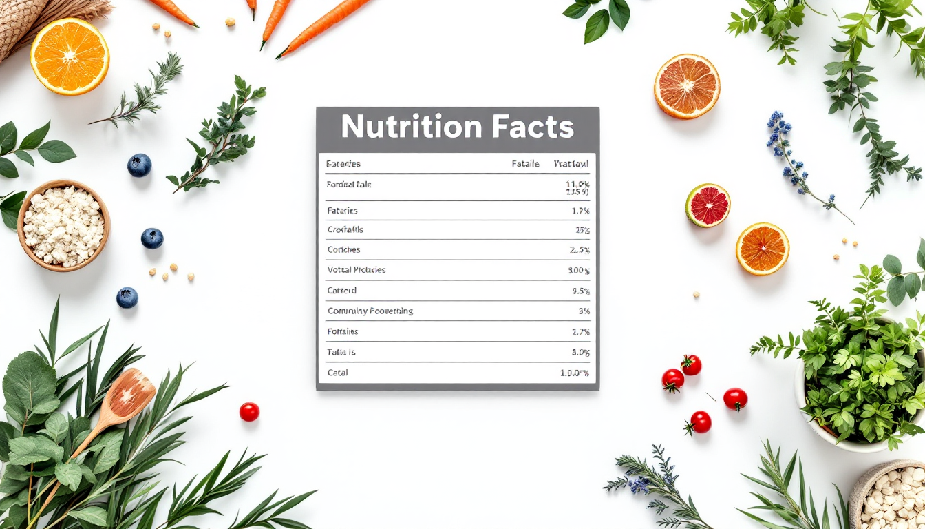 스타후르츠 영양 성분과 효능을 강조하는 영양소 표와 주변에 놓인 스타후르츠 조각들